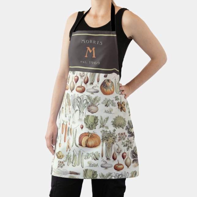 Adolphe Millot Vegetables Apron (Insitu)