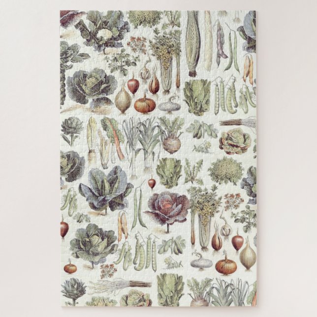 Adolphe Millot Vegetables Puzzle (Vertical)