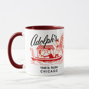Adolph's Restaurant, 1045 N. Rush St. Chicago Mug