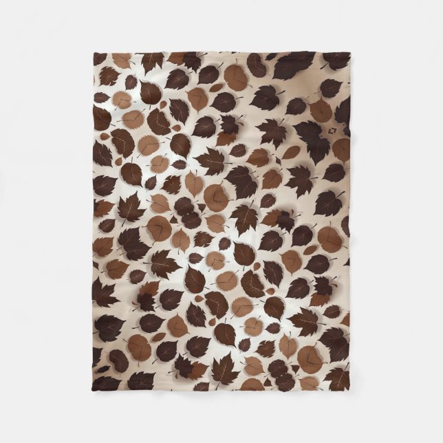 ADOM Autumn Leaf Scatter Blanket (Front)