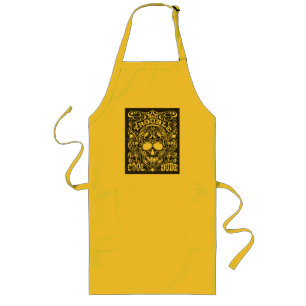ADOM "Big Trouble" Women's Long-Sleeve Tee Long Apron