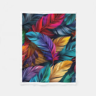 ADOM Colorful Botanical Art Blanket