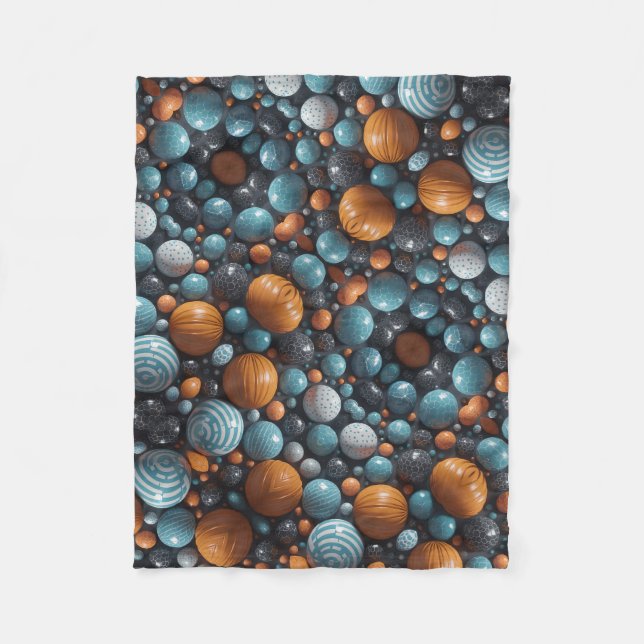 ADOM Copper Stone Spheres Blanket (Front)