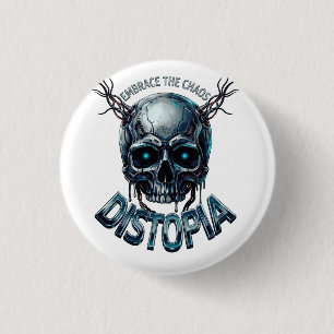 ADOM "Embrace the Chaos" Tote Bag 3 Cm Round Badge