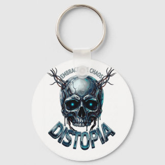 ADOM "Embrace the Chaos" Tote Bag Key Ring