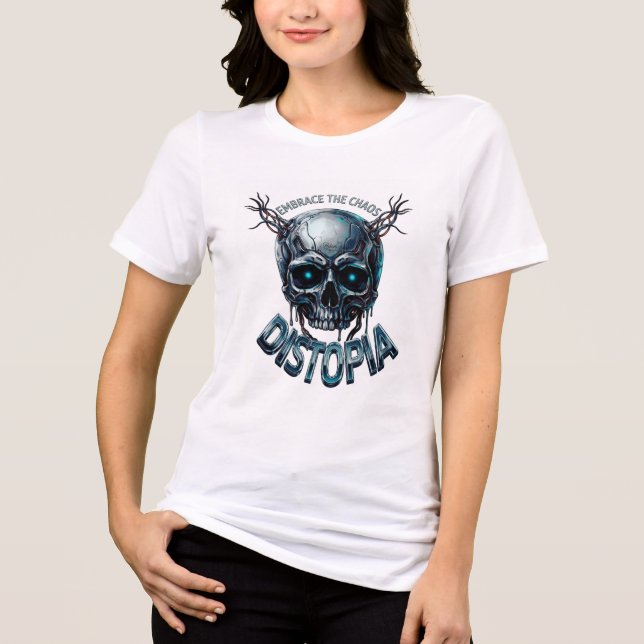 ADOM "Embrace the Chaos" Women's Tee (Front)