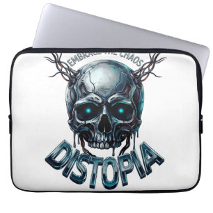 ADOM "Embrace the Chaos" Women's Tee Laptop Sleeve