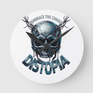ADOM "Embrace the Chaos" Women's Tee Round Clock