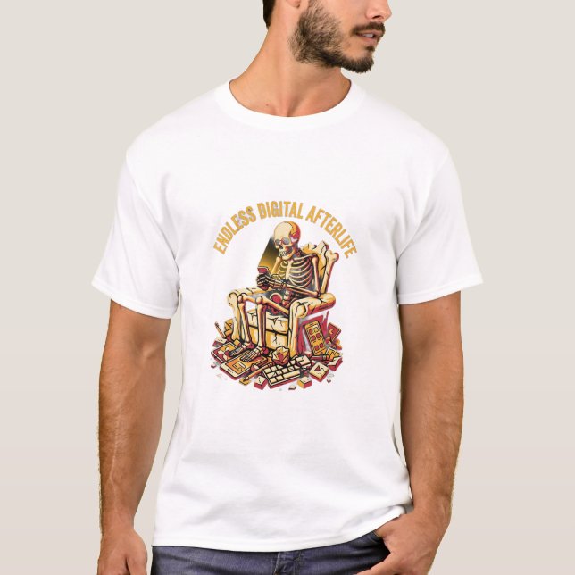ADOM Endless Digital Afterlife T-Shirt (Front)