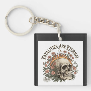 ADOM "Fatalities Are Eternal" Women's Tee Key Ring