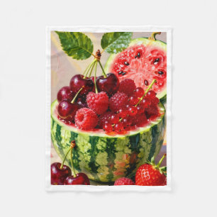 ADOM Fresh Watermelon Fruit Basket Blanket