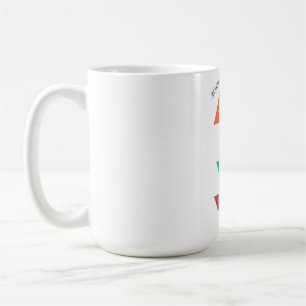 ADOM Geometric Art Long-Sleeve Tee Coffee Mug