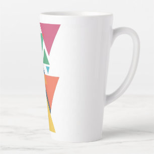 ADOM Geometric Art Long-Sleeve Tee Latte Mug