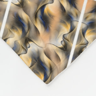 ADOM Golden Chic Geometric Blanket