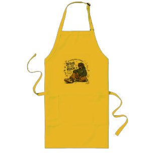 ADOM "Jesus Is My Rock" Women's T-Shirt Long Apron