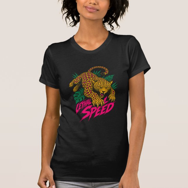 ADOM Lethal Speed Leopard T-Shirt (Front)