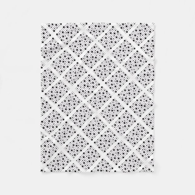 ADOM Ornate Geometric Lattice Blanket (Front)