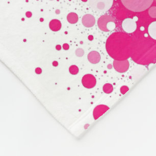 ADOM Pink Halftone Symmetry Blanket