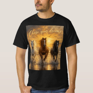 ADOM Premium Minimalist Horse Art T-Shirt