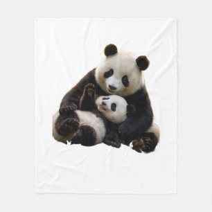 ADOM Premium Panda Bear Nursery Throw Blanket