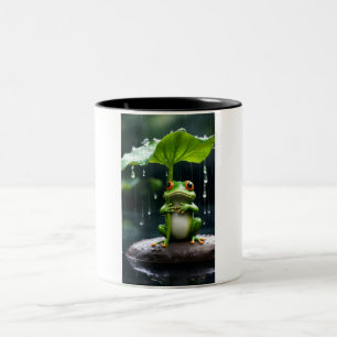 ADOM Premium Rainy Frog Graphic Mug