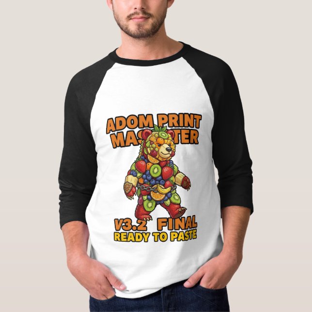 Adom Print Master V3.2 Final T-Shirt (Front)