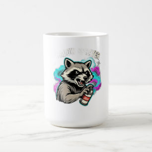 ADOM Sprayer Racoon Long Sleeve Coffee Mug