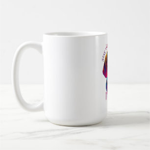 ADOM "Stay Vibrant, Stay Cool" Men's Graphic Tee Coffee Mug