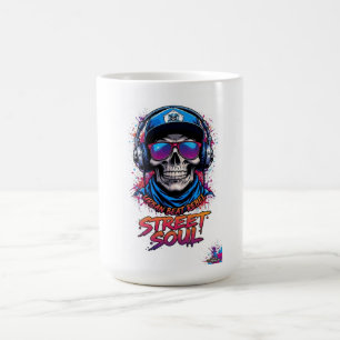 ADOM "Street Soul" Women's Long-Sleeve Graphic Tee Coffee Mug