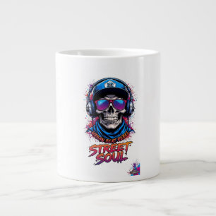 ADOM "Street Soul" Women's Long-Sleeve Graphic Tee Large Coffee Mug