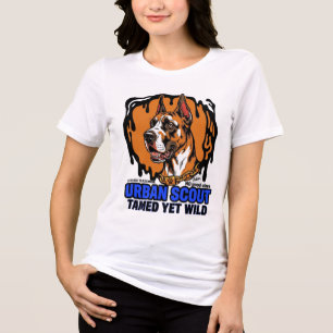 ADOM Urban Scout Tamed Yet Wild Dog Tri-Blend Shirt