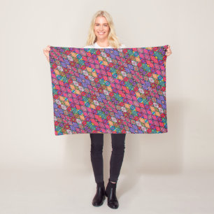 ADOM Vibrant Boho Quilt Blanket