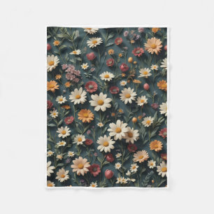ADOM Vintage Wildflower Meadow Blanket