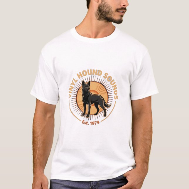 ADOM Vinyl Hound Sounds Tee (Front)