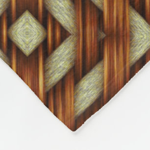 ADOM Warm Geometric Diamond Blanket