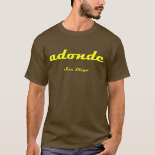 adonde - San Diego t-shirt