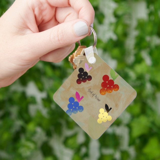 Adonis God of Wine Key Ring (Hand)