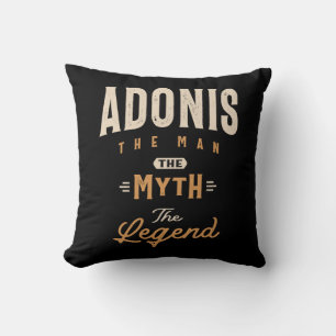 Adonis Personalised Name - Funny Adonis Cushion
