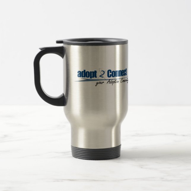 adopt2Connect Coffee Mug (Left)