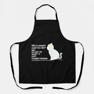 Adopt A Cat Apron