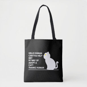 Adopt A Cat Tote Bag