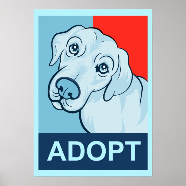 Adopt a Dog Poster (Front)