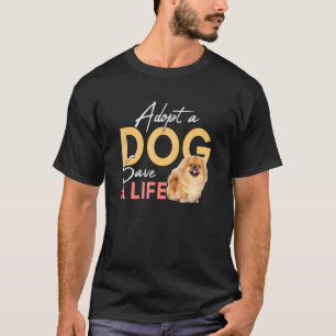 Adopt A Dog Save A Life Rescue Pekingese T-Shirt