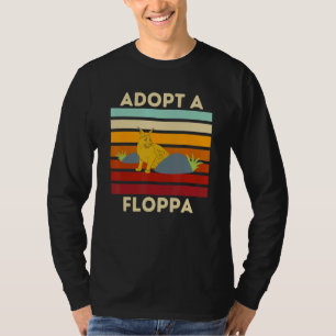 Adopt a Floppa Caracal Retro Vintage Cat Meme T-Shirt