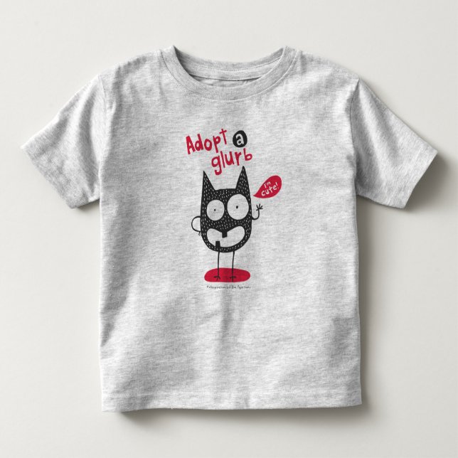 Adopt a Glurb Toddler T-Shirt (Front)