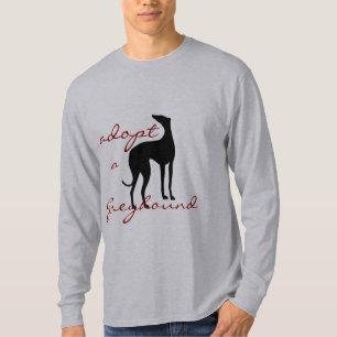 Adopt a Greyhound Dog Lovers Animal Rescue T-Shirt