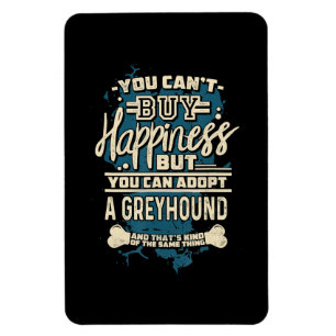 Adopt A Greyhound T-Shirt Rescue Dog Shirt Magnet