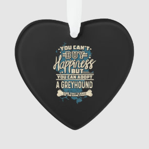 Adopt A Greyhound T-Shirt Rescue Dog Shirt Ornament