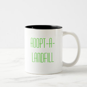 Adopt-A-Landfill Two-Tone Coffee Mug