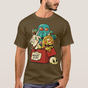 Adopt a Monster Kawaii Pet T-Shirt